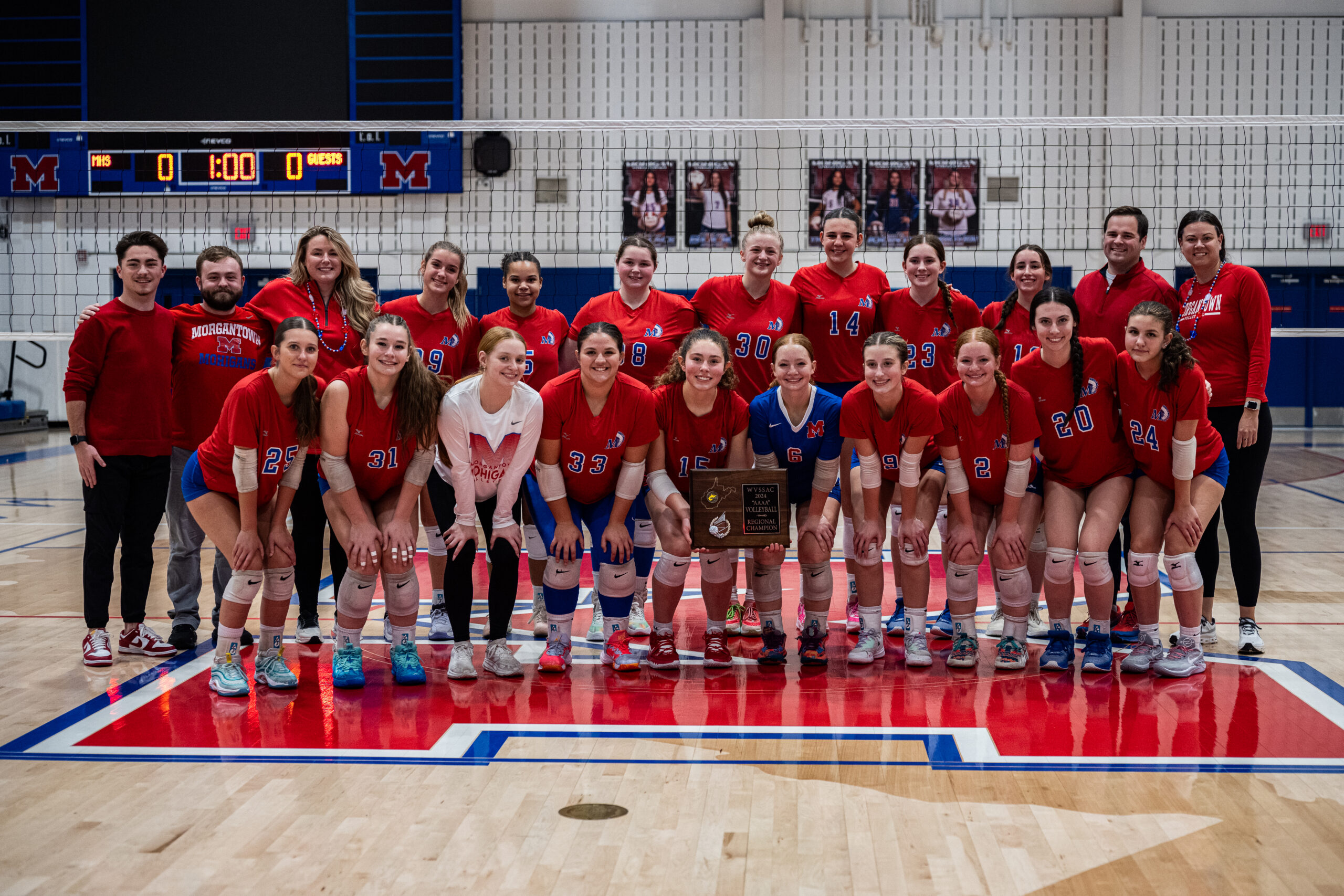 Morgantown volleyball punches ticket to state tournament with 3-0 sweep of Buckhannon in Region I co-final
